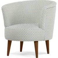 Lulu Scoop Chair, Honeycomb Weave Cotton Mix