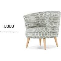 Lulu Scoop Chair, Drop Weave