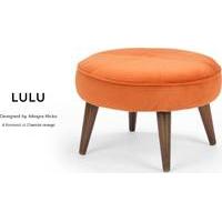 Lulu Footstool, Chatelet Orange