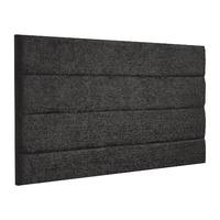 lune frienza velour headboard black superking