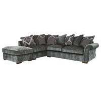 Luxor Fabric Corner Sofa