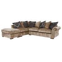 Luxor Fabric Corner Sofa