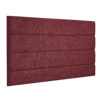 Lune Frienza Velour Headboard Ruby Double