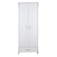 Luna 2-Door 1-Drawer Wardrobe