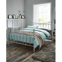 lucy king size bedstead memory mattress