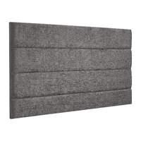 Lune Frienza Velour Headboard Charcoal Single