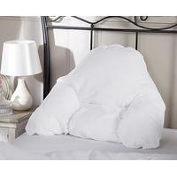 luxury bed support pillow pillowcase save 5 cream hollowfibre and micr ...