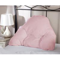 Luxury Bed Support Pillow & Pillowcase ? SAVE £5, Pink, Hollowfibre and Microfibre