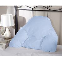 Luxury Bed Support Pillow & Pillowcase ? SAVE £5, Blue, Hollowfibre and Microfibre