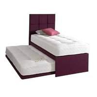 Luxury Guest Bed including mattresses excluding headboard Steel