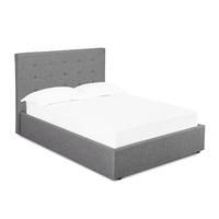 Lucca Upholstered Bed Frame King Grey