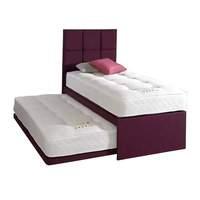 Luxury Guest Bed Base Unit Plum