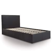 Lucena Ottoman Bed Frame SingleBlack