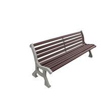 LUBLIN SEAT - - 10 ELEGANT TIMBER SLATS MADE OF PEFC CERTIFIED FRENCH OAK, FINISHED