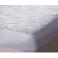 Luxury Cotton Quilted Mattress Protector, Double, Cotton