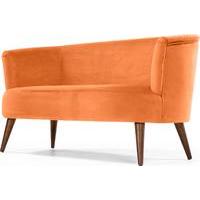 lulu 2 seater sofa chatelet orange