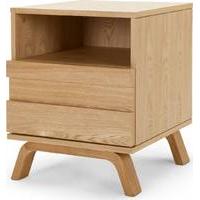 Luka Bedside Table, Oak