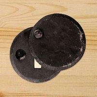 Ludlow Beeswax BW5546C Antique Closed Escutcheon, 40mm
