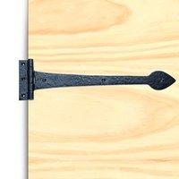 ludlow lf5515 antique black t hinges pair