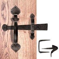 Ludlow Beeswax BW5545 Antique Gothic Thumb latch Handle, 217x190mm