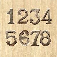 Ludlow Pewter Antique Numerals, 76mm