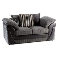 Lush Scatter Back 2 Seater Sofa Grey