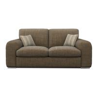 Lush Fabric 2 Seater Sofa Charles Nutmeg