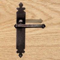 Ludlow Beeswax BW5502 Antique Tudor Lever Latch Handle, 266x43mm