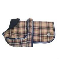 luxury water proof dog coat size 45cm 18 colour classic check