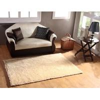 Luxury Shaggy Floor Carpet Rug Mat 80 x 150cm - Cream