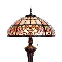 Luxurious floor lamp Lindsay in the Tiffany style