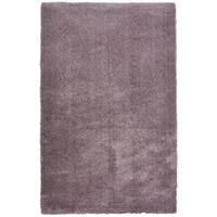 lush shaggy rug violet 120 x 170cm