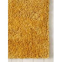 Luxuriously Soft Mustard Fluffy Shaggy Rug 100x150