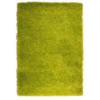 Luxurious Soft Thick Bright Green Shaggy Rug - Ontario 80 cm x 150 cm (2\'6\