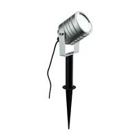 luminatra 5w led spot cw spike silver daylight ip65 500lm 85352