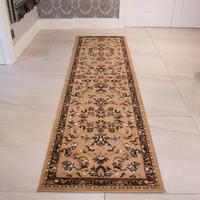 Luxurious Soft Victorian Berber Patterned Rug - Kensington 60x225cm