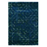 Luxury Teal Blue Designer Rug - Ted Baker 140x200