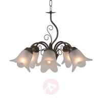 Luberon hanging light with a rustic look, 53 cm
