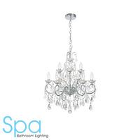 Lumilife 9 Light Bathroom Chandelier