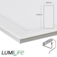 Lumilife 40W LED Panel - 300x1200mm - IP40 - Dimmable