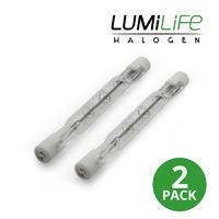 Lumilife 250 Watt Halogen R7S Floodlight Bulb - 2 Pack