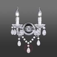 Luxurious-looking Perdita wall light