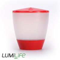 Lumilife Outdoor Solar LED Camping Lantern - Flickers Like a Candle