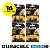 Lumilife 16 Duracell Plus Power AAA Batteries Duralock 4 Packs of 4