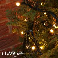 Lumilife 100 LED Multifunctional String Lights Warm White 10m