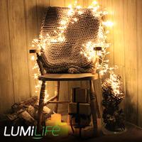 Lumilife 288 LED Cluster Christmas Lights Warm White 3m Warm White
