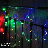 Lumilife 153 LED Icicle String Christmas Light - Multi-coloured - 5m