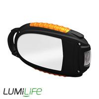 Lumilife Solar LED Camping Flashlight - Charges Mobiles - Cameras - Smart Devices and More