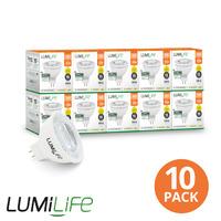 Lumilife 4.8 Watt MR16 LED Spotlight - 35W Replacement (Pack of 10)