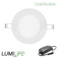 Lumilife 6 Watt LED Slimline Downlight with Flicker Free Driver